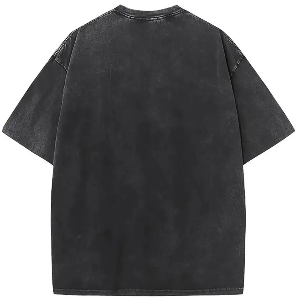 Women's Oversized Western Thunderbird T-Shirt, Loose Fit Shirts, Boyfriend Style Concert Top, Women's Clothes, Streetwear, Tops For Women